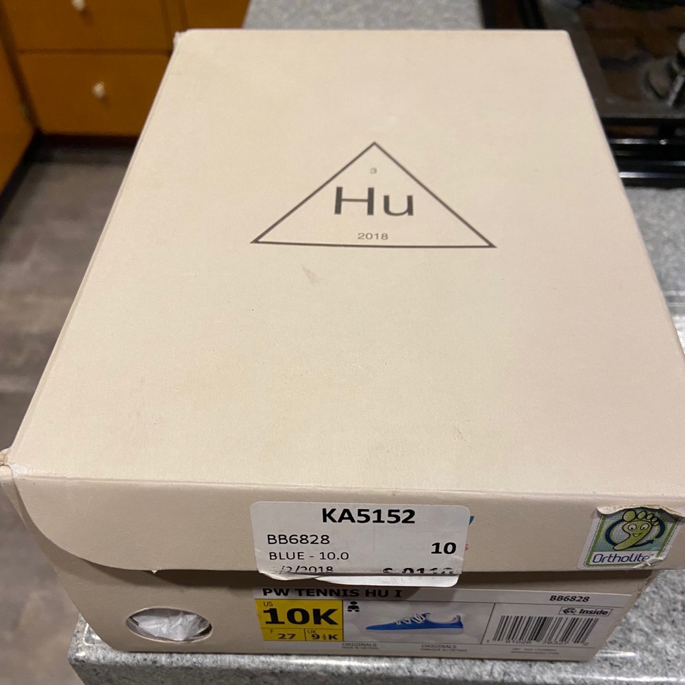 Pharrell tennis hu size 10k deadstock